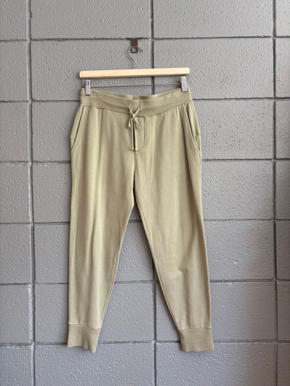 Cuyana French Terry Jogger Pants in Soft Sage size S